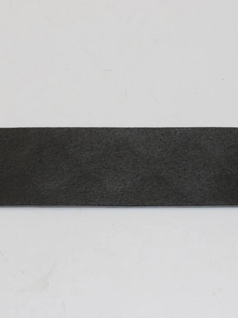 GUCCI Men's GG Monogram Square Interlocking Leather Belt Size 34 - Black/Silver